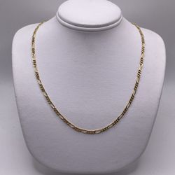 18kt Yellow Gold Figaro Link Chain 