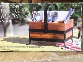 Wood Serving cady