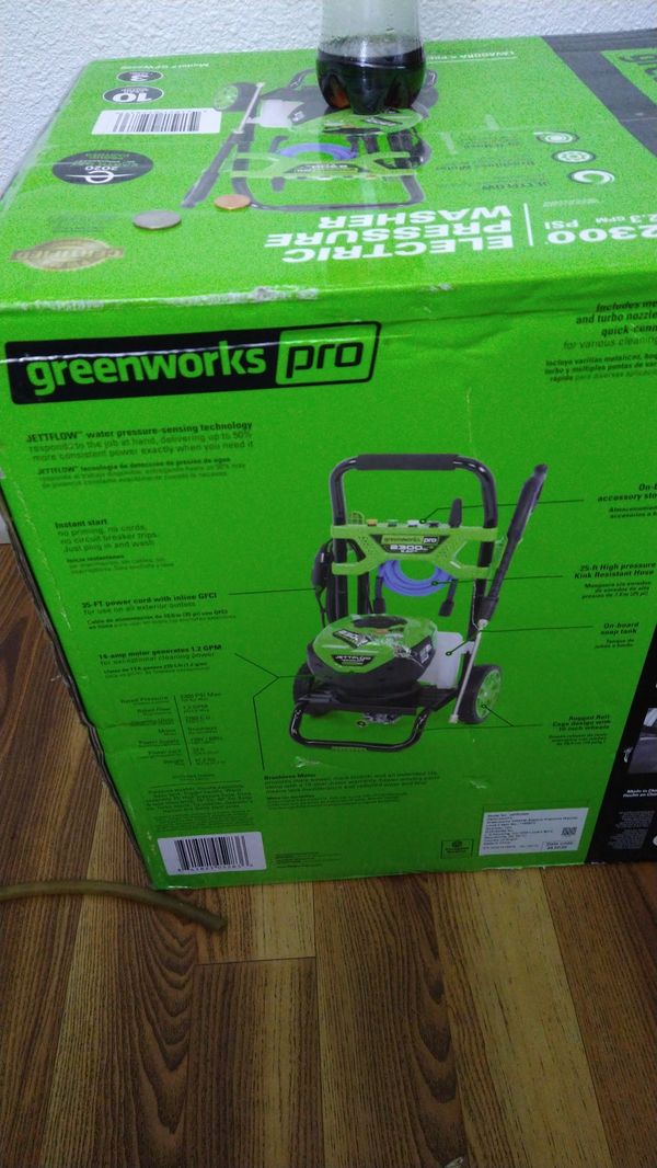 Greenworks 2300 Psi Pressure Washer Manual