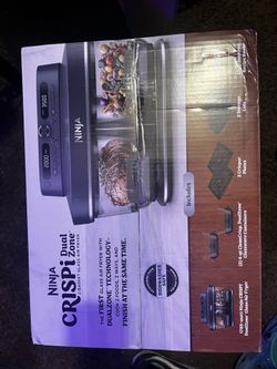 Ninja CRISPi Dual Zone 2-Basket Glass Air Fryer