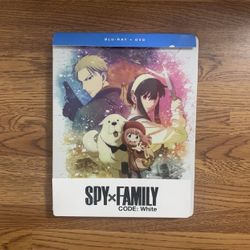 Spy x Family Code: White (Walmart Exclusive) Limited Edition Blu-ray Combo Pack [Blu-ray + DVD + Steelbook]