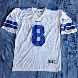 Vintage Starter Troy Aikman Dallas Cowboys Jersey Quarterback Club Men Large