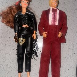 Vintage Barbie’s And Ken’s 
