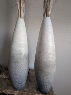 Tall vases