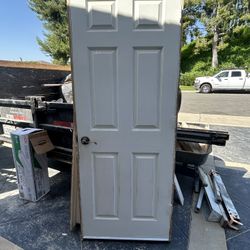 Solid Door.  30”. 2 Ea