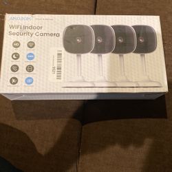 Indoor secured cameras with Wi-Fi brand new $40