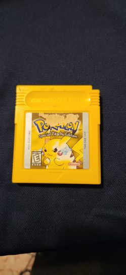 Pokemon yellow gameboy