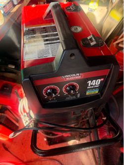 Lincoln wire feed welder 140 weld pack