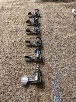 Jin Ho JH.4 6 in-line guitar tuners