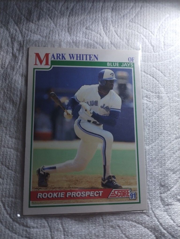 1991 Mark  Whiten Score Rookie Card # 358