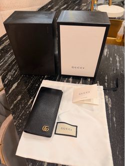 Gucci long bifold wallet