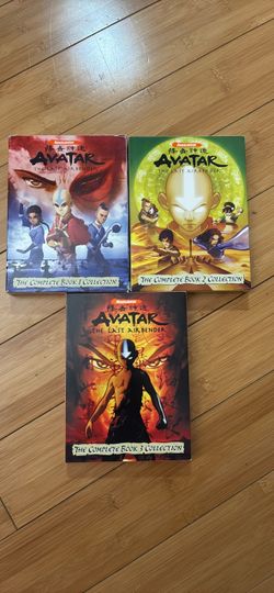 Avatar the last Airbender Nickelodeon original DVD box sets