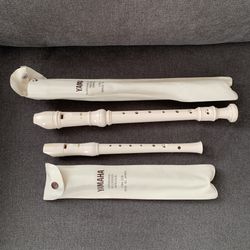 Recorder - Yamaha Soprano And Sopranino Baroque - Made In Japan