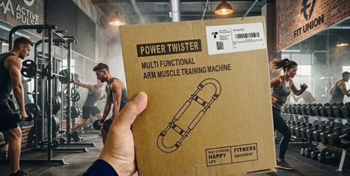 New NOAOVO Power Twister Arm & Chest Exerciser – Adjustable Resistance