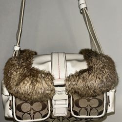 NEW COACH Mohair Crossbody 