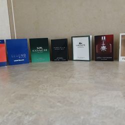 Men's Mini Fragrance Sprays - 7 total 
