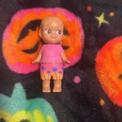 Tan Sonny Angel With Palm Tree Shorts
