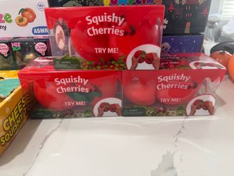 Large squishy cherries