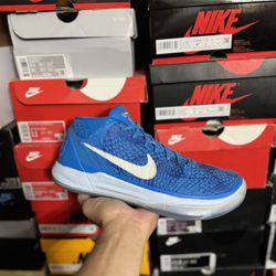 Nike Kobe A.D. Mid DeMar DeRozan Blue size 10.5 USED But Clean