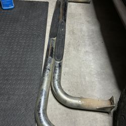 Used Dodge Ram Nerf Bars / Truck Steps – Chrome – Good Condition