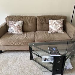 Couch + Coffee Table/TV Stand