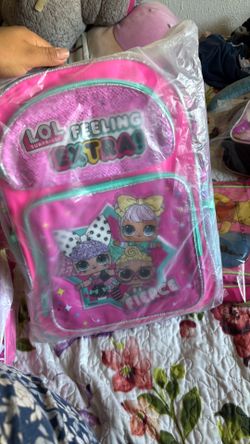 New lol surprise backpack for school!!