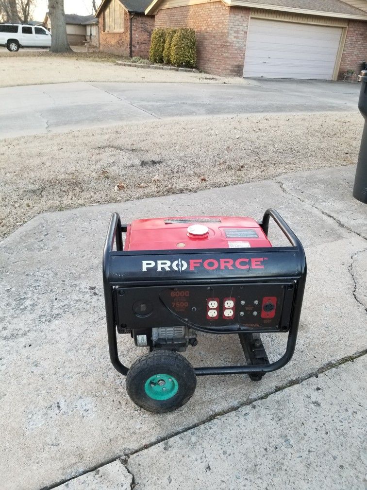Coleman Powermate ProForce 6000 Watt Generator