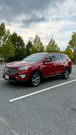 2014 Hyundai Santa Fe SUV Red