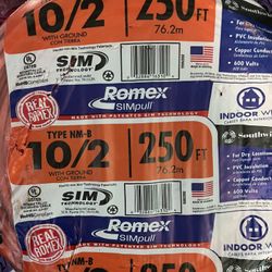 10/2 Romex 250ft 