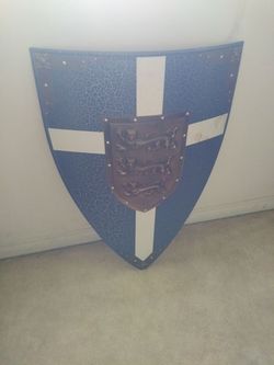 Medieval era English shield