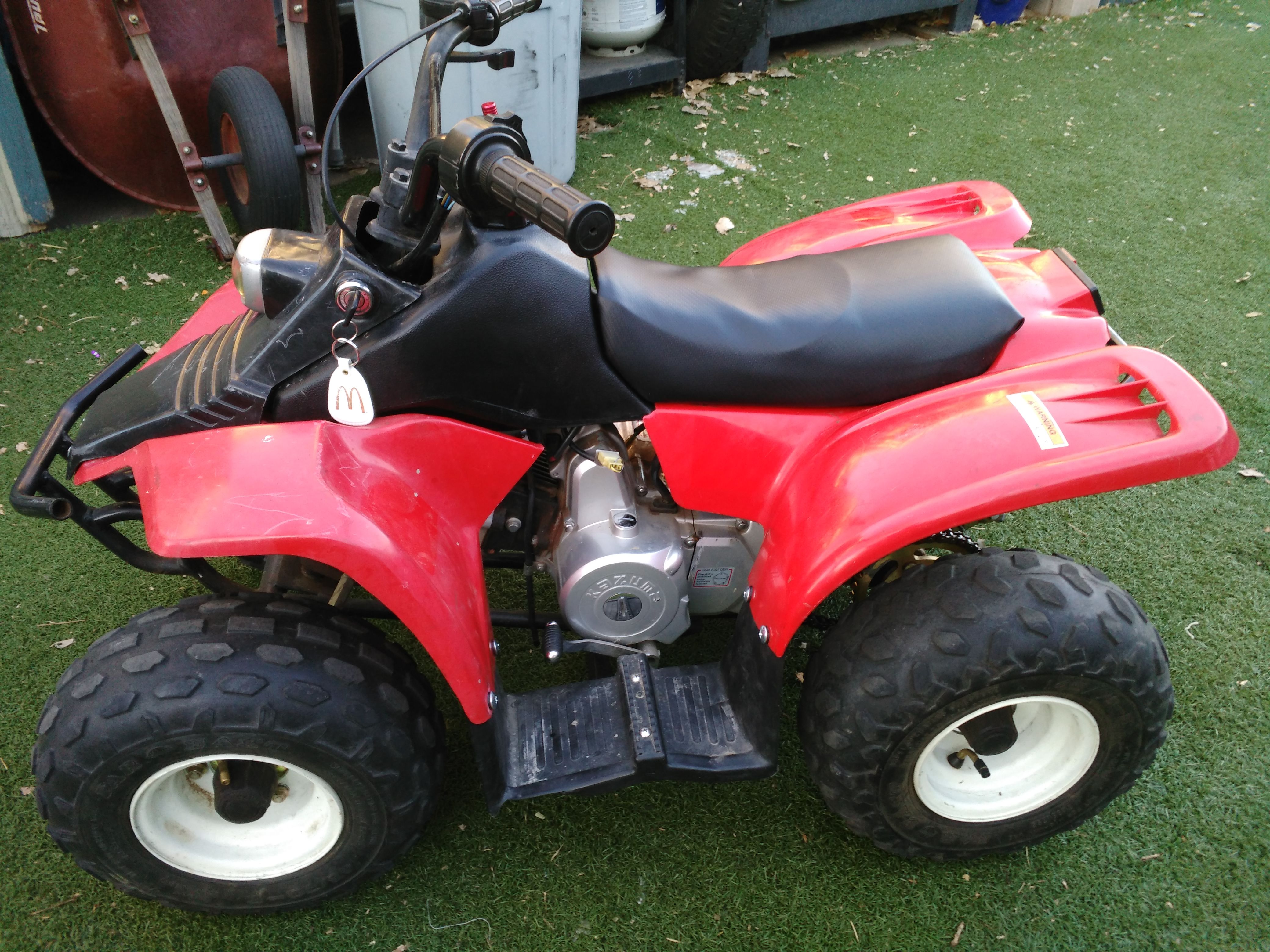 Kazuma 49cc kids atv
