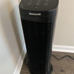 Honeywell HFD320 Air Genius 5 Air Purifier with Permanent Washable Filter Large Rooms (250 sq. ft.) Black