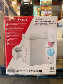 Frigidaire 2.1 Cu.Ft. Convertible Chest Freezer/Fridge