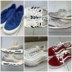 sneakers 6 pairs