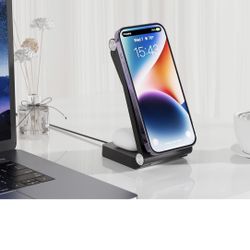 Magnetic Wireless Charger, 3 in 1 Fast Wireless Charging Station for Multiple Devices Apple Watch Ultra 8/7/6/5/4/3/2/SE,Compatible with iPhone 14/Pro