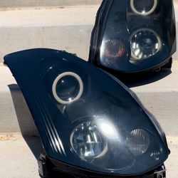G35 Custom Halo Headlights
