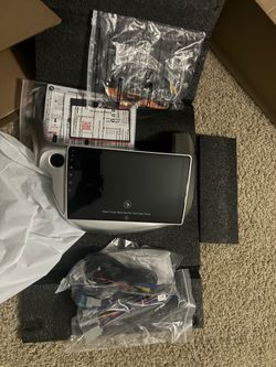 Car Stereo Touchscreen Head Unit with Wiring Harness