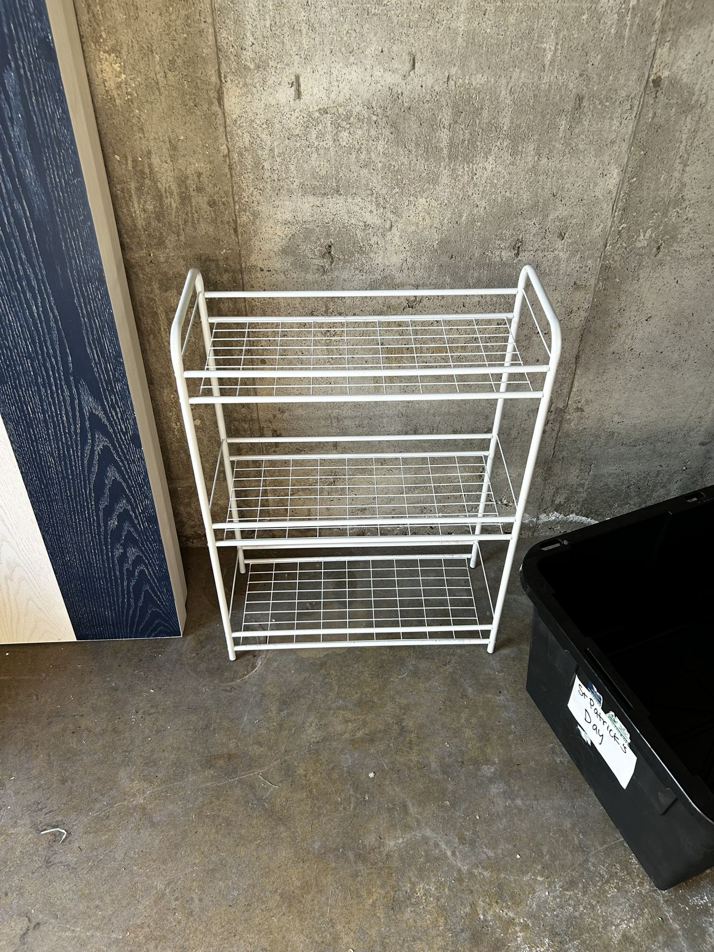 White Storage Rack