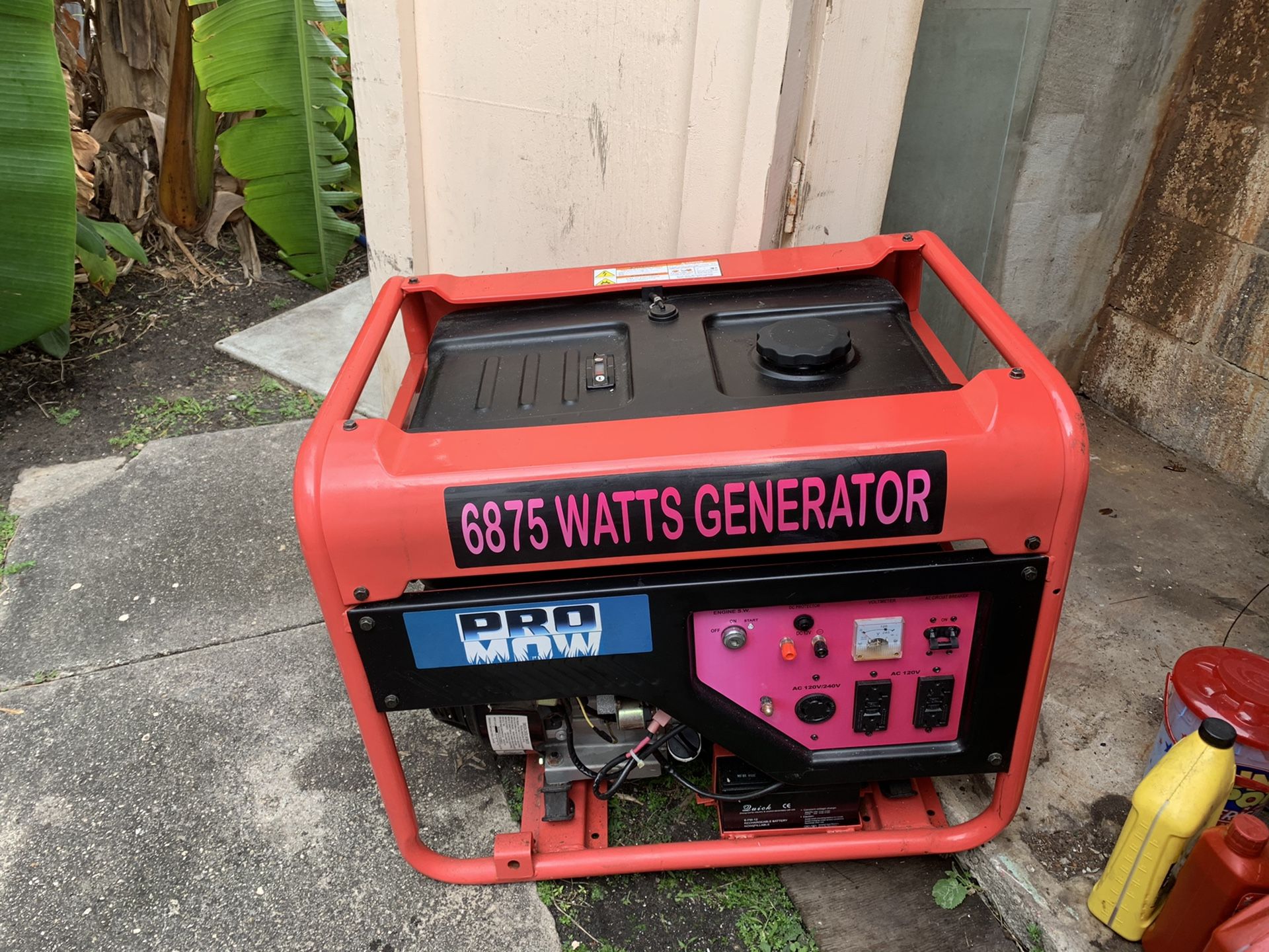 6875 WATTS GENERATOR