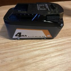 Ridged 4.0ah Battery