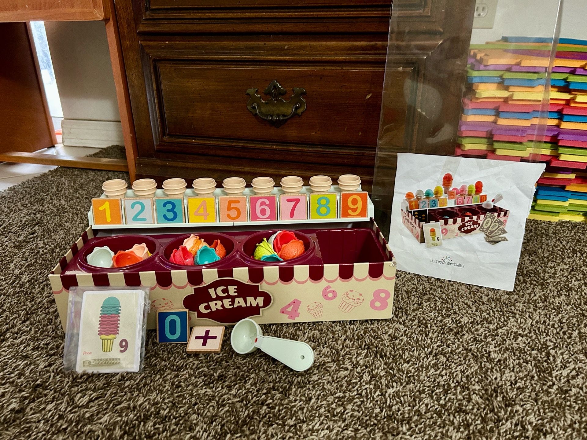 Ice Cream Shop Learn Counting Game