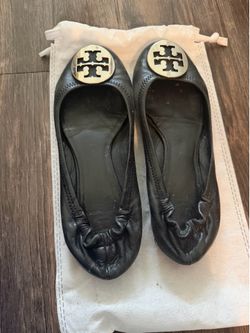 Tory Burch black ballerina flats size 7