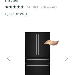 Café Counter Depth Refrigerator In Black 