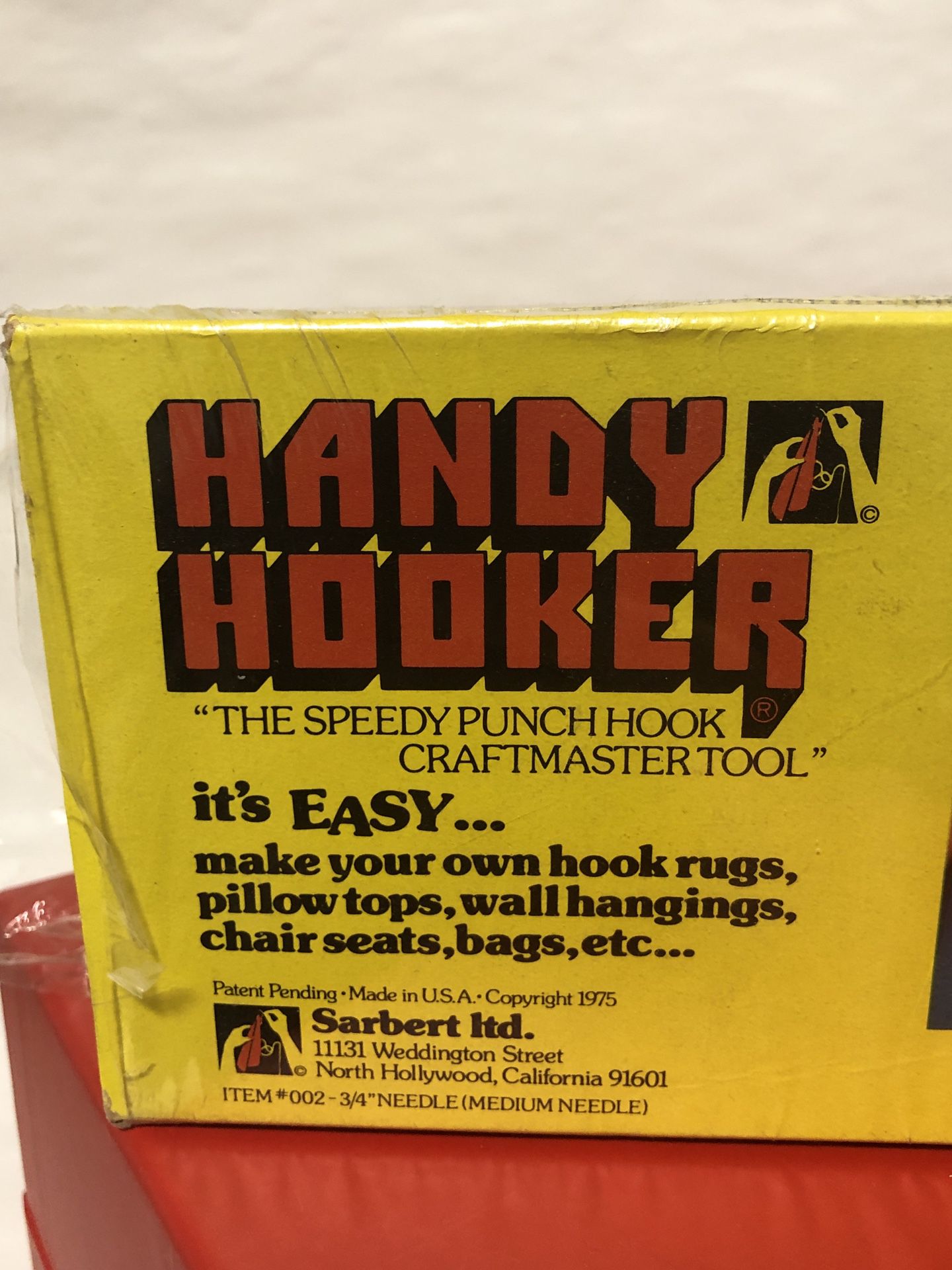 Handy Hooker Punch Hook Craftmaster Tool 