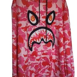 Pink Graphic Hoodie