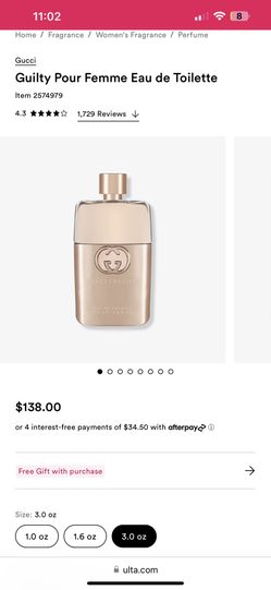 Guilty Pour Femme Eau de Toilette