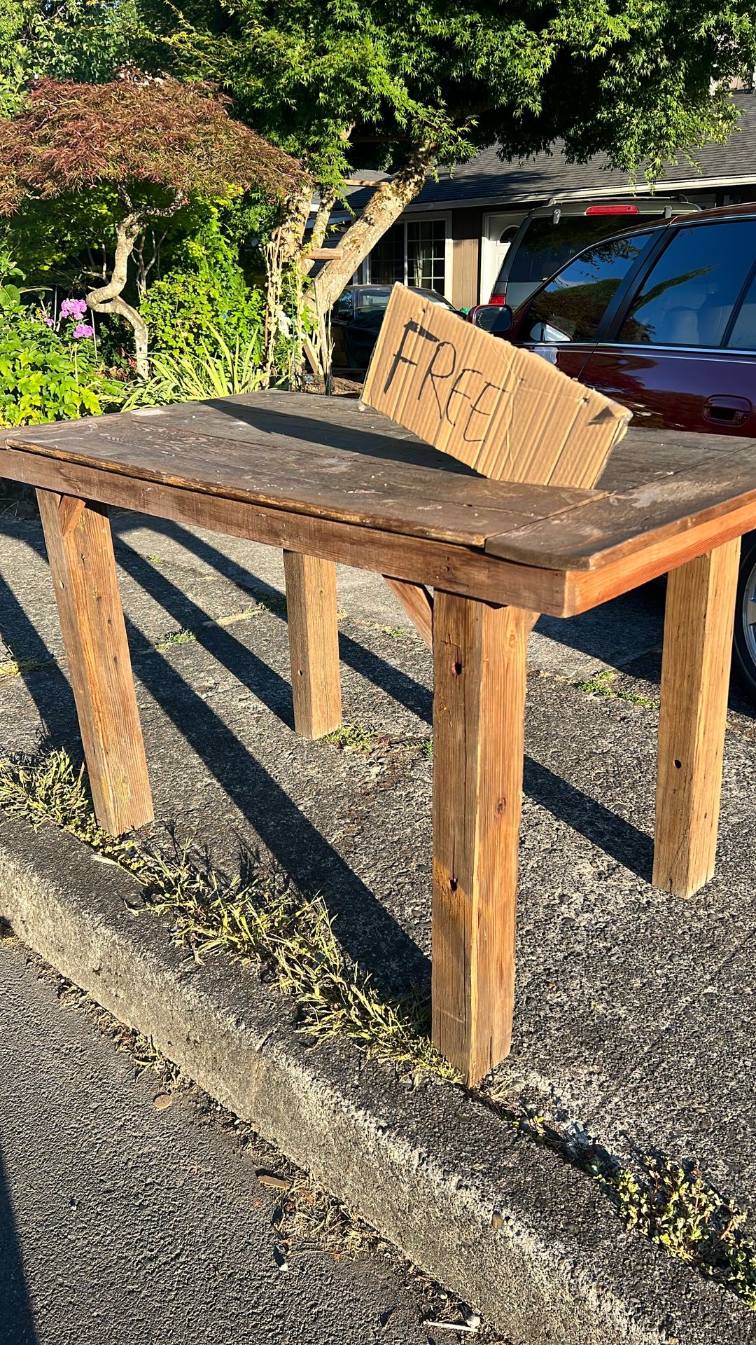 rusted Table