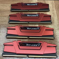 G.Skill RIPJAWS V 8GBx4 (32gb Total)