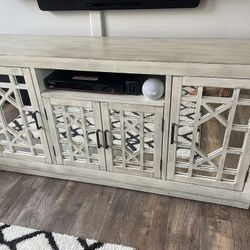 Mirrored TV Stand