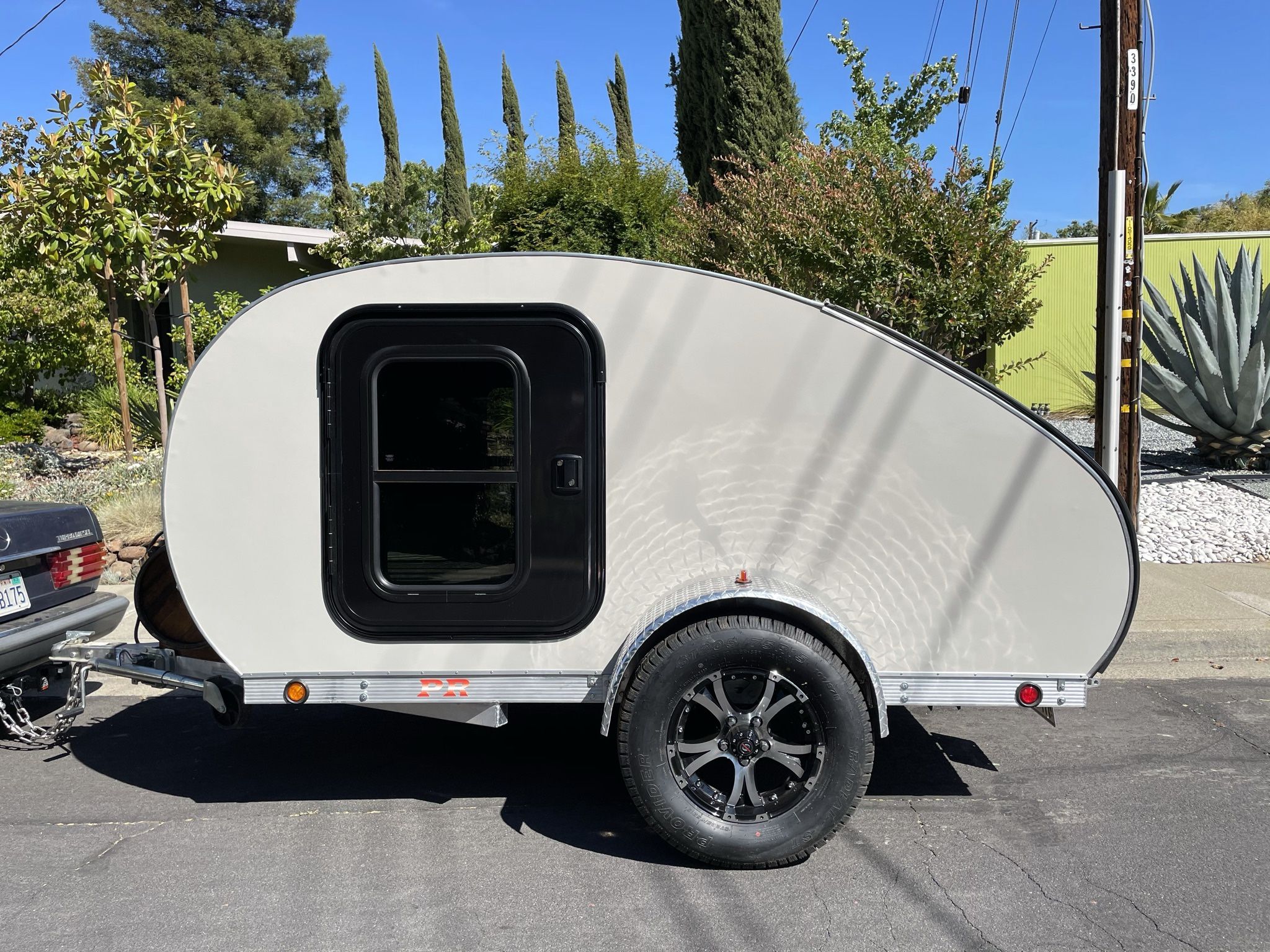Fully-loaded Ready For Adventure Tear-drop Trailer